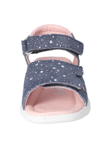 Ricosta Leren sandalen donkerblauw