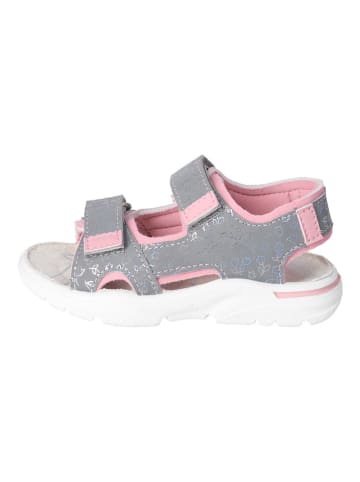 Ricosta Sandalen grijs/lichtroze