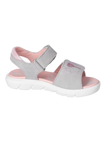 Ricosta Sandalen in Grau/ Rosa
