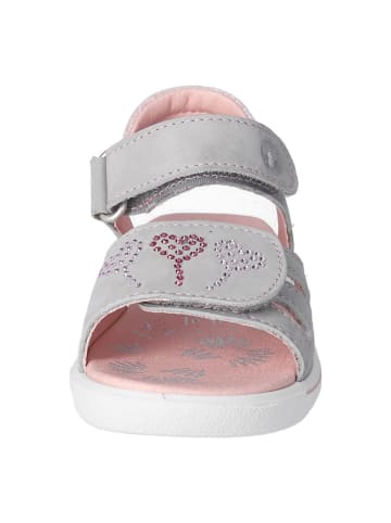 Ricosta Sandalen in Grau/ Rosa