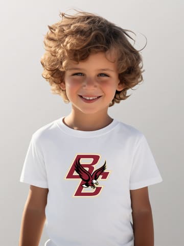 American Universities Shirt "Boston College" in Weiß