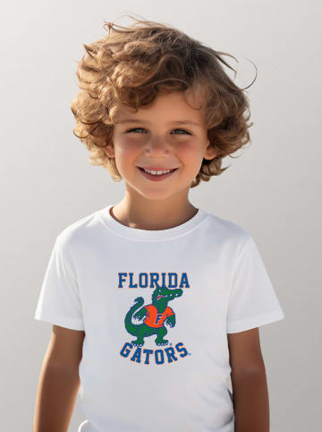 American Universities Shirt "Florida University Aliigator" in Weiß