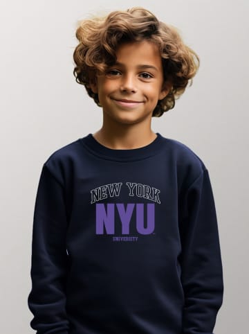 American Universities Bluza "NYU" w kolorze granatowym