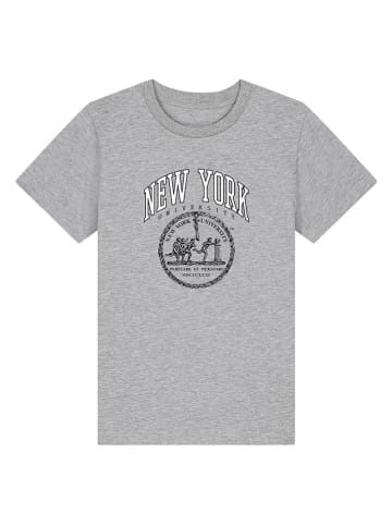 American Universities Shirt "New York University" in Grau