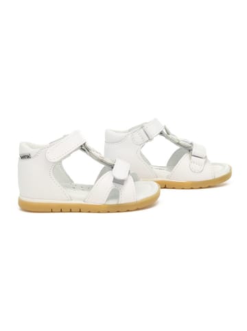 Bartek Leren sandalen wit