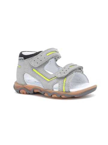 Bartek Leren sandalen grijs