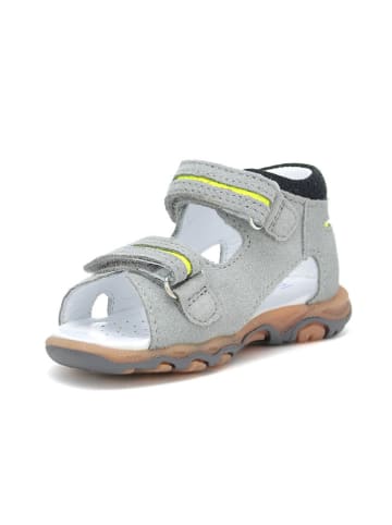 Bartek Leren sandalen grijs