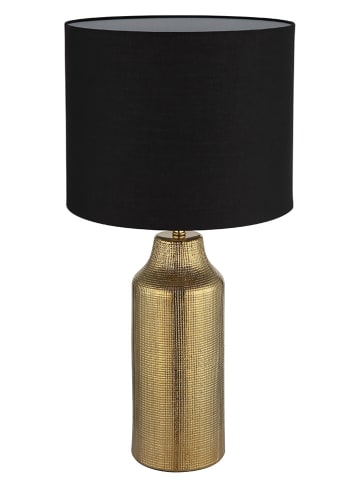 Globo lighting Tischleuchte "Elden" in Gold/ Schwarz - (H)61 x Ø 30,5 cm