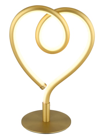 Globo lighting LED-Tischleuchte "Amore" in Gold - (B)16 x (H)23,5 x (T)10 cm