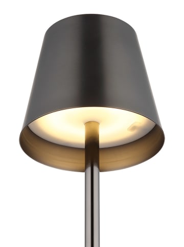 Globo lighting Ledtafellamp "Vannie" zwart - (H)47 x Ø 11,2 cm