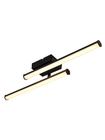 Globo lighting LED-Deckenleuchte "Kirina" in Schwarz - (B)50 x (H)8,4 x (T)7 cm