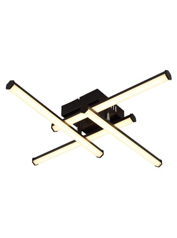 Globo lighting LED-Deckenleuchte "Kirina" in Schwarz - (B)110 x (H)120 x (T)6 cm