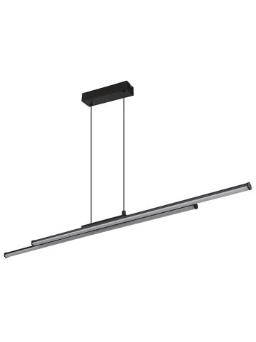 Globo lighting LED-Hängeleuchte "Kirina" in Schwarz - (B)110 x (H)120 x (T)6 cm