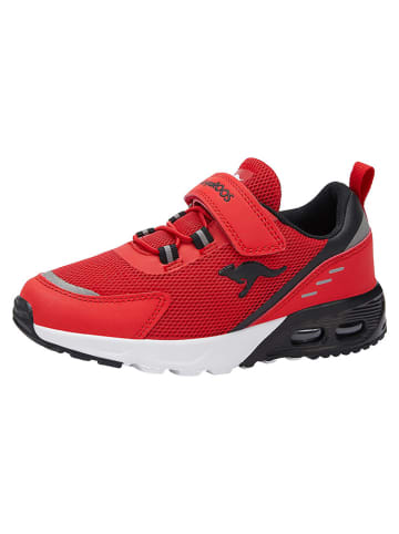Kangaroos Sneakersy "rKX-Arg EV" w kolorze czarno-czerwonym