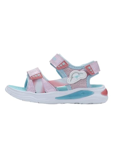 Kangaroos Sandalen "K-SLS Cloud" in Rosa/ Türkis