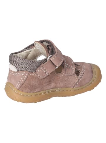 PEPINO Leder-Halbsandalen "Ebi" in Beige