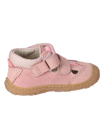 PEPINO Leder-Halbsandalen "Ebi" in Rosa