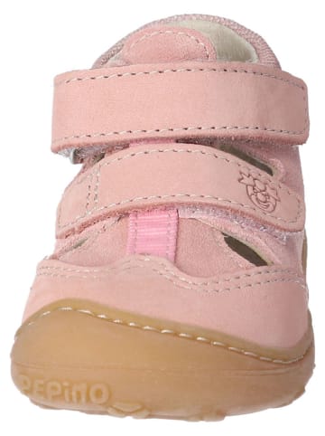 PEPINO Leder-Halbsandalen "Ebi" in Rosa