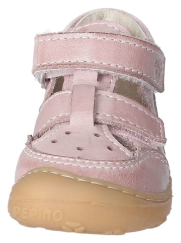 PEPINO Leren enkelsandalen "Eni" lichtroze