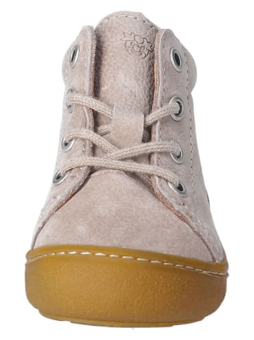 PEPINO Leder-Sneakers "Kally" in Beige