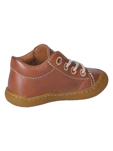 PEPINO Leren sneakers "Kenny" lichtbruin
