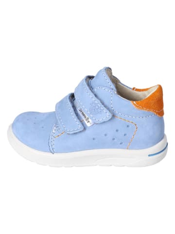 PEPINO Leder-Boots "Laas" in Hellblau
