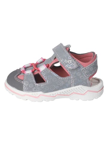 PEPINO Enkelsandalen "Gery" grijs/roze