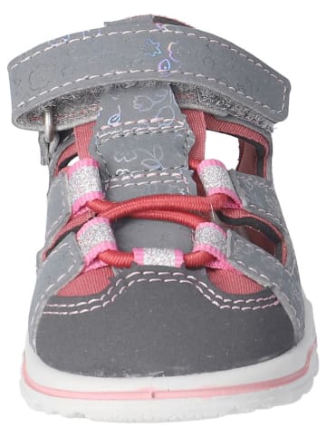 PEPINO Halbsandalen "Gery" in Grau/ Pink