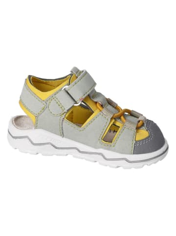 PEPINO Enkelsandalen "Gery" grijs/geel