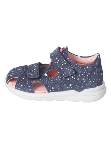 PEPINO Leren enkelsandalen "Kasi" donkerblauw