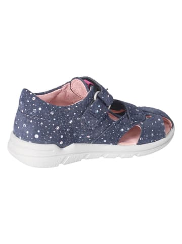 PEPINO Leren enkelsandalen "Kasi" donkerblauw