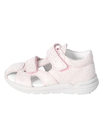 PEPINO Leren enkelsandalen "Kasi" lichtroze