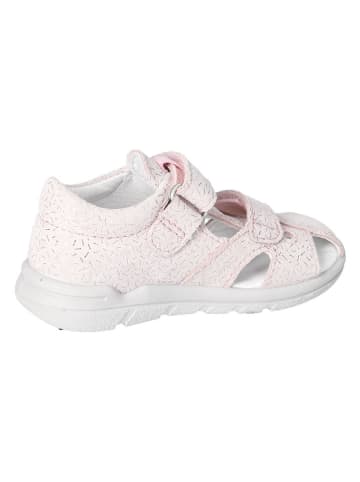 PEPINO Leder-Halbsandalen "Kasi" in Rosa