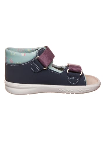 PEPINO Sandalen "Kittie" in Dunkelblau/ Lila/ Türkis