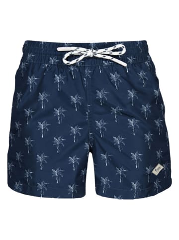 Barts Badeshorts "Bernardou" in Dunkelblau/ Weiß