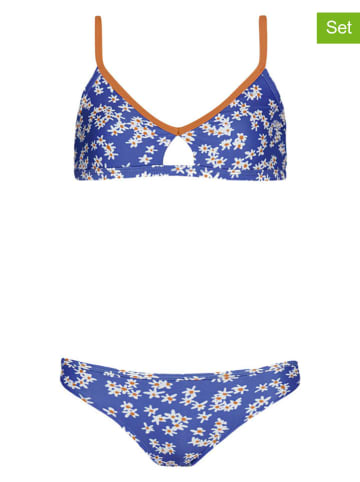 Barts Bikini-Set "Moave Crop Top" in Blau/ Weiß/ Orange