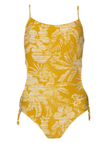 Barts Badeanzug "Solacy Monokini" in Gelb/ Weiß