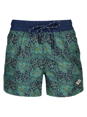 Barts Badeshorts "Vinais" in Blau/ Grün/ Hellblau