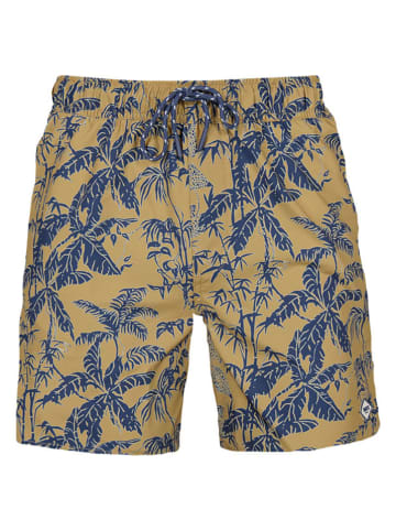 Barts Badeshorts "Baltra" in Hellbraun/ Dunkelblau