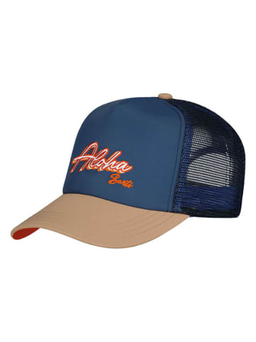 Barts Cap "Uturoa" in Blau/ Beige