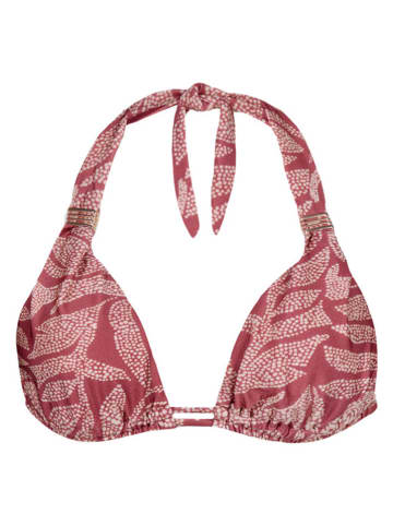 Barts Bikini-Oberteil "Akamu Triangle" in Rot/ Weiß