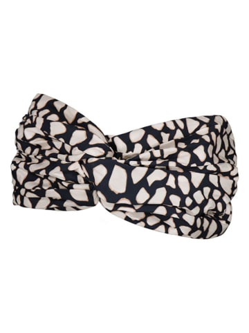 Barts Stirnband in Schwarz/ Creme