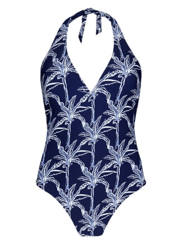 Barts Badpak "Enele Halter" donkerblauw/wit