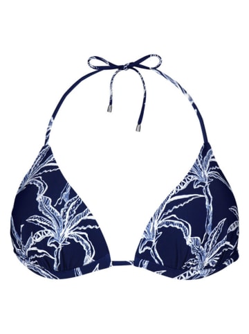 Barts Biustonosz bikini "Enele Triangle" w kolorze granatowo-białym