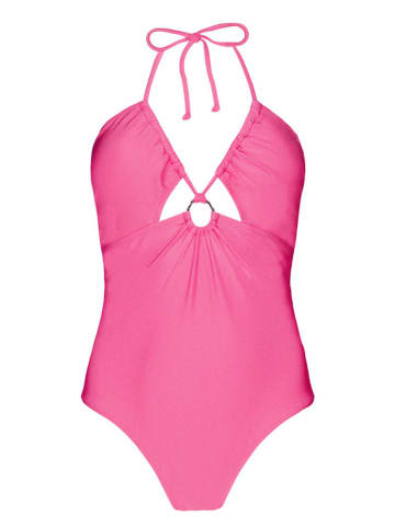 Barts Badeanzug "Isla V-Neck" in Pink