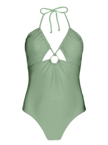 Barts Badeanzug "Isla V-Neck" in Salbei