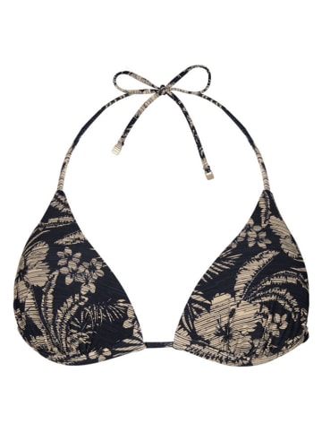 Barts Bikini-Oberteil "Tuala" in Schwarz/ Hellbraun