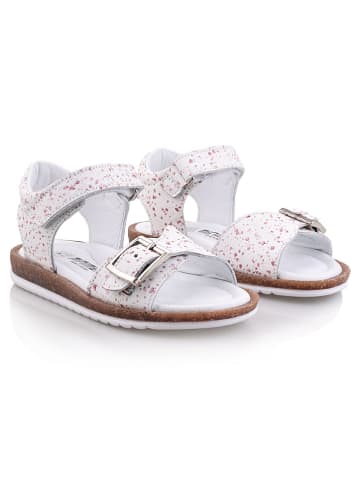 Minimen Sandalen "Akinay" wit/roze