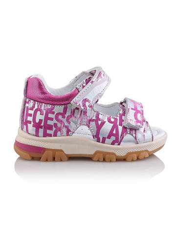 Minimen Sandalen "Sara" in Pink/ Weiß