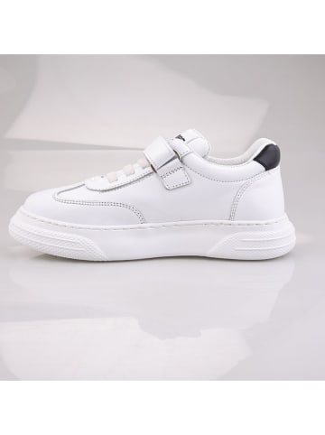 Minimen Sneakersy "Andac" w kolorze biało-czarnym
